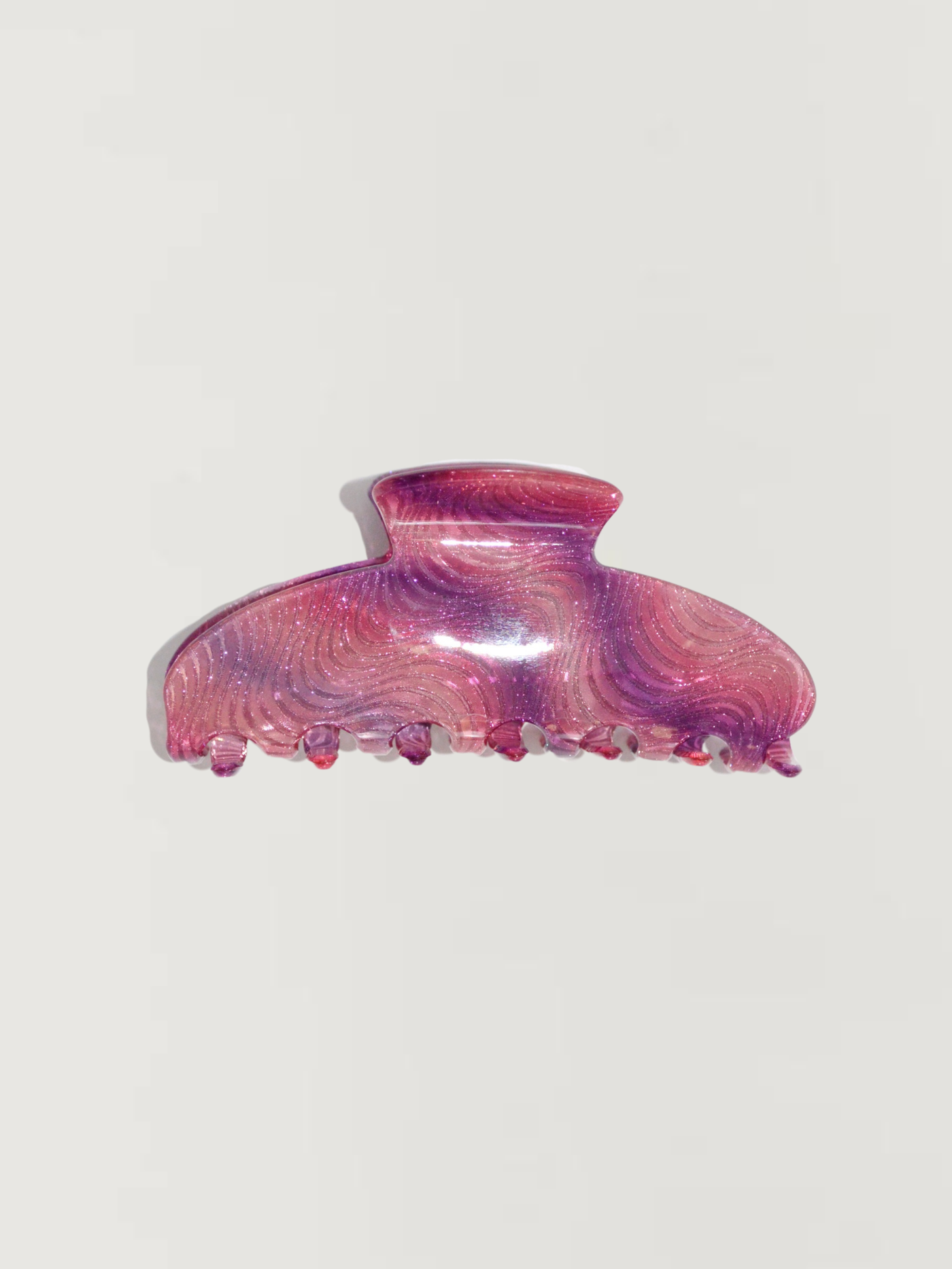 Purple Swirl Clip