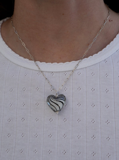 Swirly Heart Necklace