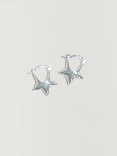 Stargirl Hoops Silver